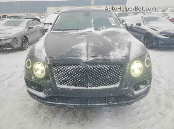 SJAAC2ZV6HC013952 2017 BENTLEY BENTAYGA Черный Вид спереди