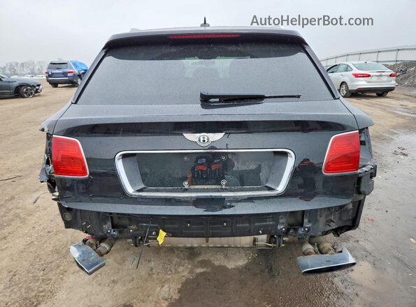 SJAAC2ZV6JC017957 2018 BENTLEY BENTAYGA Black Հետևի տեսք