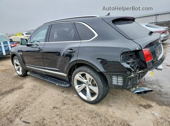 SJAAC2ZV6JC017957 2018 BENTLEY BENTAYGA Black Հետևի ձախ