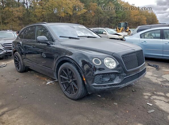 SJAAC2ZV7HC013149 2017 BENTLEY BENTAYGA Черный Передняя правая четверть