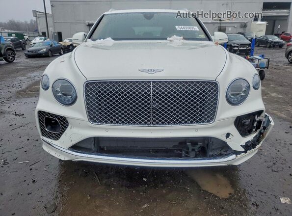 SJAAM2ZV8MC033708 2021 BENTLEY BENTAYGA Белый Вид спереди