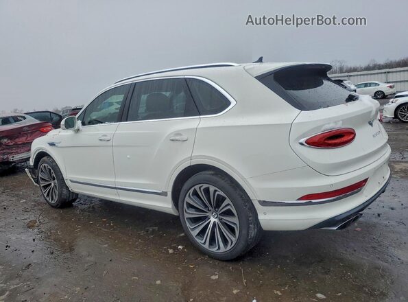 SJAAM2ZV8MC033708 2021 BENTLEY BENTAYGA Белый Задняя левая четверть