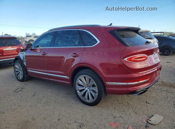 SJAAM2ZV9MC036066 2021 BENTLEY BENTAYGA Burgundy Tył lewy