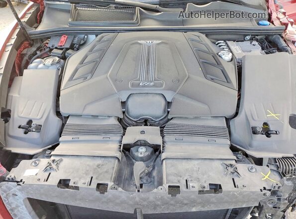 SJAAM2ZV9MC036066 2021 BENTLEY BENTAYGA Burgundy Widok wnętrza z tyłu