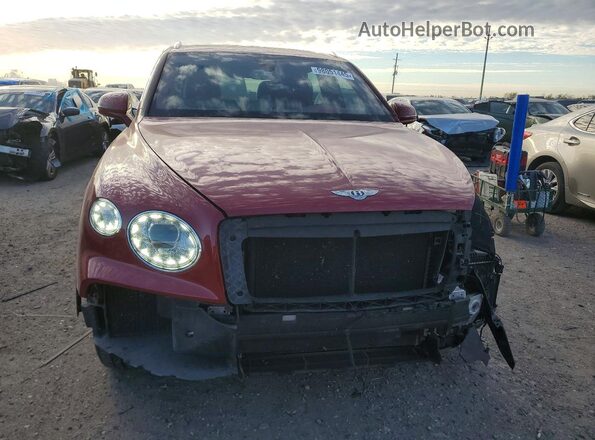 SJAAM2ZV9MC036066 2021 BENTLEY BENTAYGA Burgundy Widok z przodu