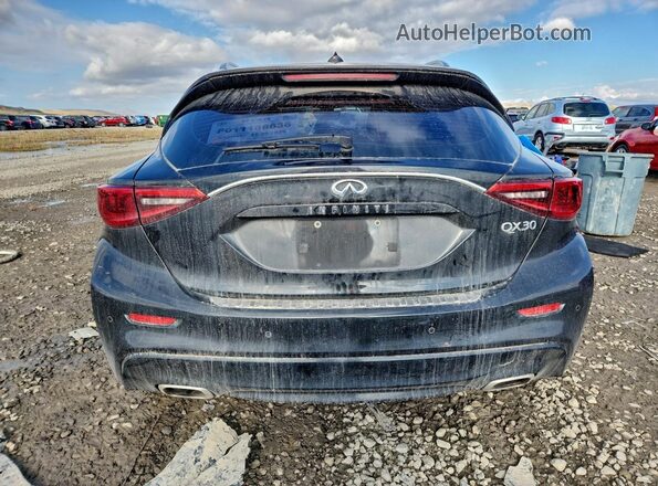 SJKCH5CP2KA011023 2019 INFINITI QX30 Black Widok z tyłu