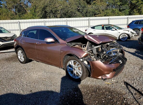 SJKCH5CP6KA007301 2019 INFINITI QX30 Pink Przód prawy
