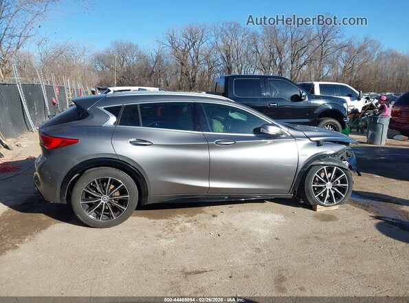 SJKCH5CP7KA008697 2019 INFINITI QX30 Gray 360 interior view