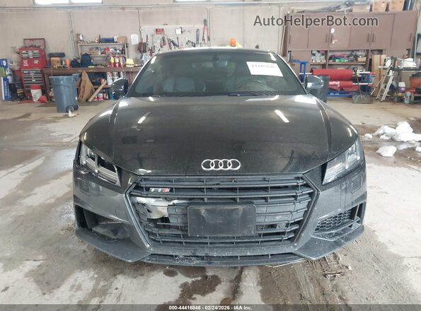 TRUC1AFV8H1010404 2017 AUDI TT Black Instrument cluster view