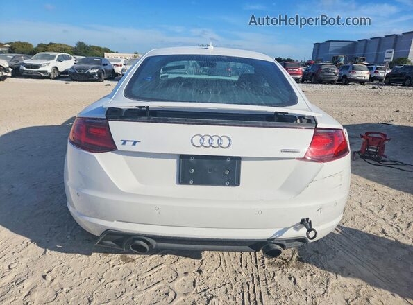 TRUC5AFV1G1028083 2016 AUDI TT White Widok z tyłu