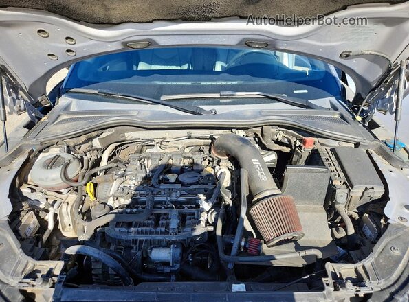 TRUC5AFV3H1012159 2017 AUDI TT Silver Widok wnętrza z tyłu