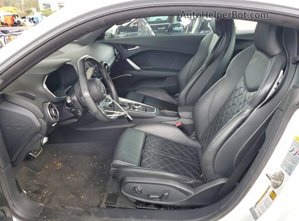 TRUC5AFV7G1029187 2016 AUDI TT White Widok wnętrza z przodu