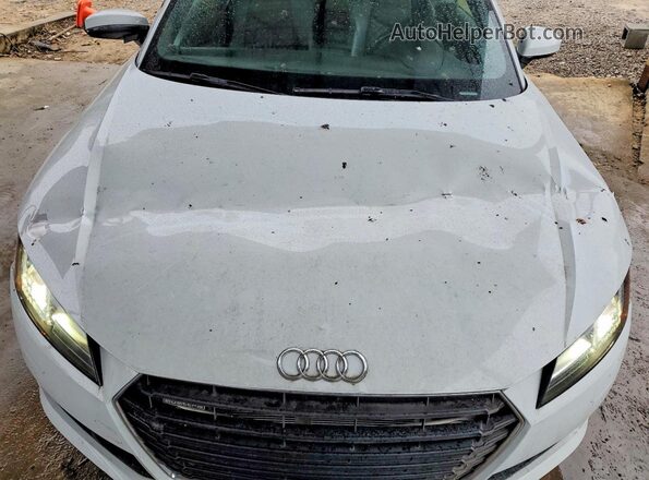 TRUC5AFV7G1029187 2016 AUDI TT White Widok wnętrza z tyłu