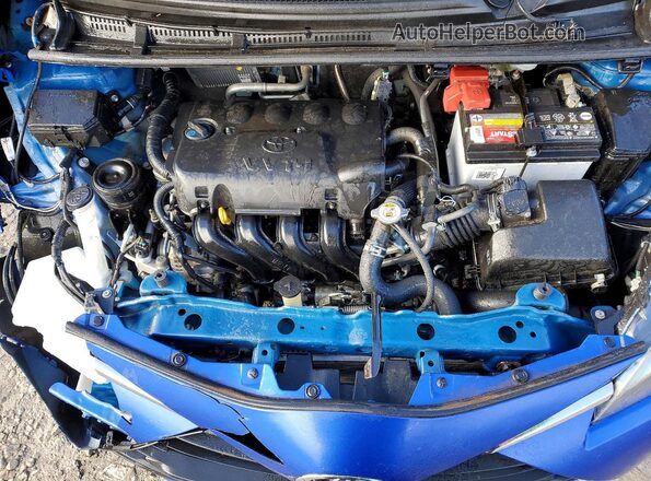 VNKKTUD32JA089018 2018 TOYOTA YARIS Blue 