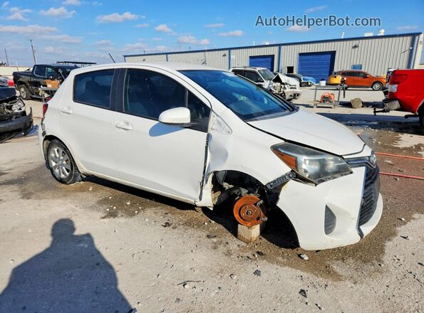 VNKKTUD33GA069224 2016 TOYOTA YARIS White წინა მარჯვენა