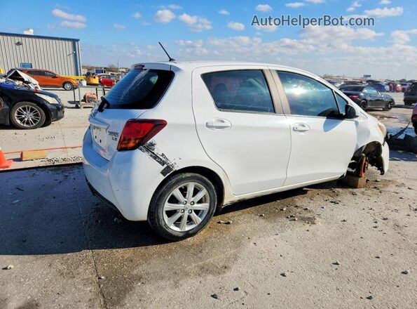 VNKKTUD33GA069224 2016 TOYOTA YARIS White უკანა მარჯვენა