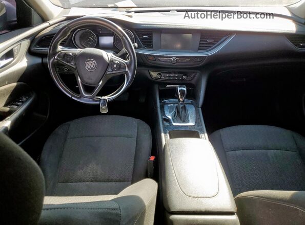 W04GL6SX9J1124034 2018 BUICK REGAL Silver Widok deski rozdzielczej
