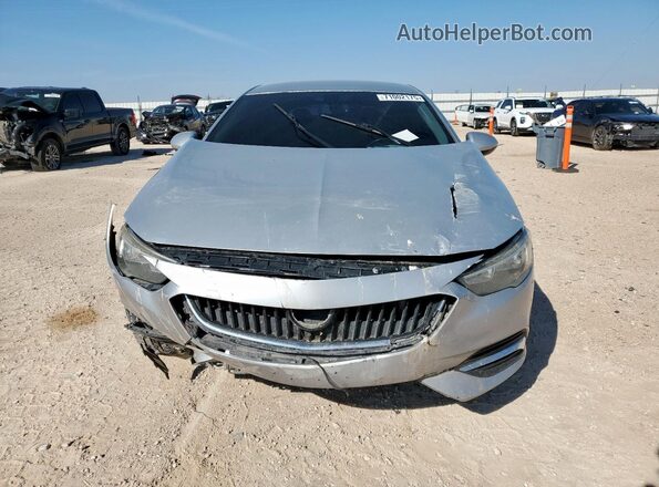 W04GL6SX9J1124034 2018 BUICK REGAL Silver Widok z przodu