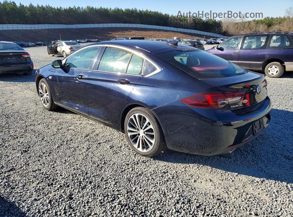 W04GP6SX8J1126524 2018 BUICK REGAL Blue Rear left