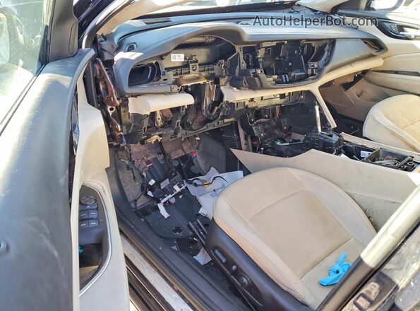 W04GP6SX8J1126524 2018 BUICK REGAL Blue Dashboard view
