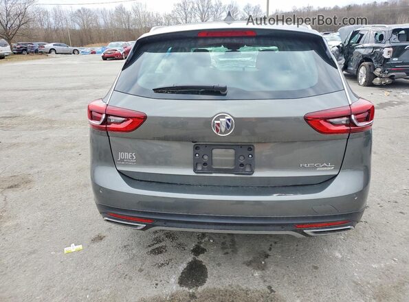 W04GV8SX8K1013322 2019 BUICK REGAL Серый Вид сзади
