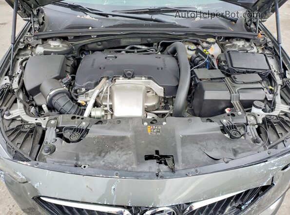 W04GV8SX8K1013322 2019 BUICK REGAL Серый Вид задней части салона