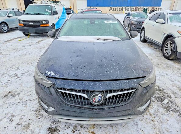 W04GV8SX9K1014446 2019 BUICK REGAL Blue წინა ხედი