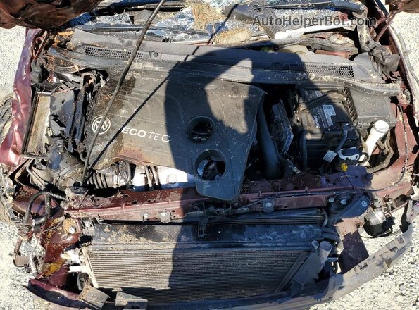 W04WH3N54JG014012 2018 BUICK CASCADA Бордовый Вид задней части салона