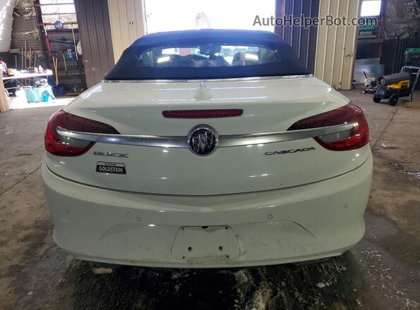 W04WH3N57JG088542 2018 BUICK CASCADA White Вид ззаду
