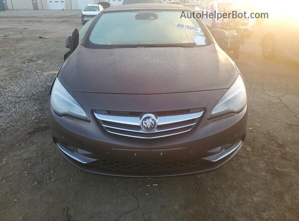 W04WH3N59HG093137 2017 BUICK CASCADA Brown Вид спереду