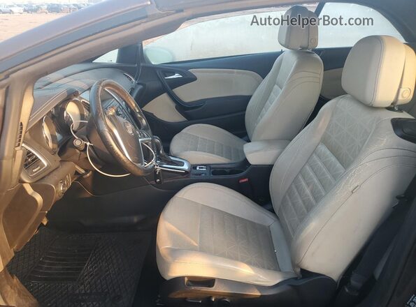 W04WH3N59HG093137 2017 BUICK CASCADA Brown Вид салону спереду