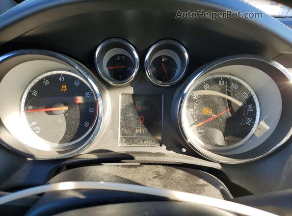 W04WT3N53GG061247 2016 BUICK CASCADA Charcoal Вид щитка приладів