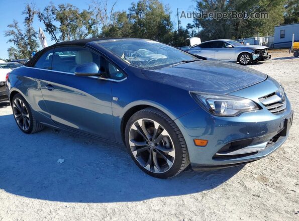 W04WT3N53GG101150 2016 BUICK CASCADA Blue Delantero derecho