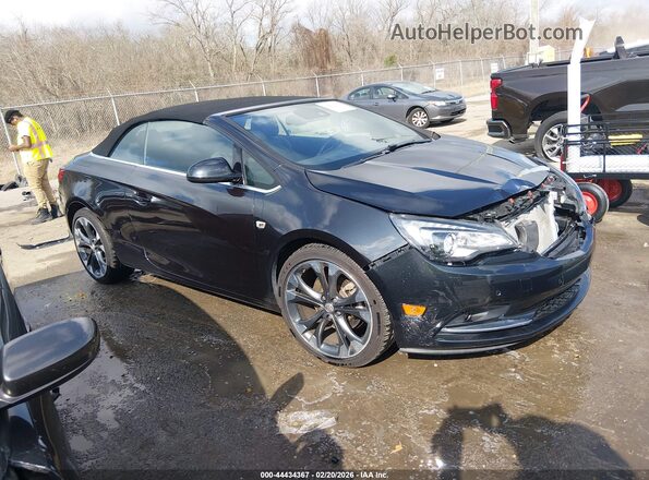 W04WT3N57GG130165 2016 BUICK CASCADA Black Rear interior view