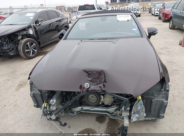 W1K1K5KB8MF159254 2021 MERCEDES-BENZ E-CLASS Maroon Widok zestawu wskaźników