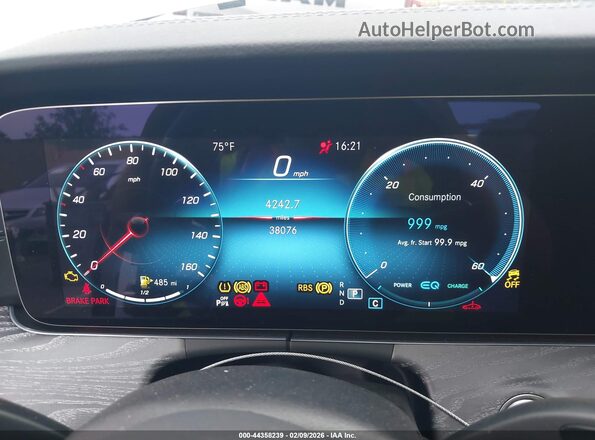 W1K2J5JB2MA094665 2021 MERCEDES-BENZ CLS-CLASS White Вид задніх сидінь
