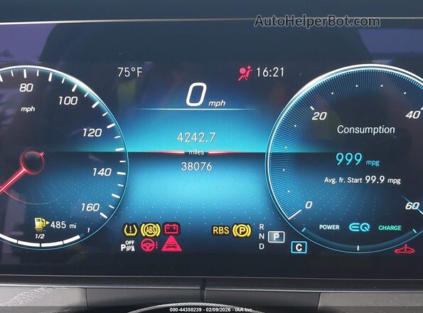 W1K2J5JB2MA094665 2021 MERCEDES-BENZ CLS-CLASS White 