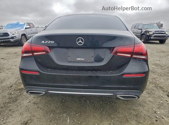 W1K3G4EB0MJ258972 2021 MERCEDES-BENZ A Black უკანა ხედი