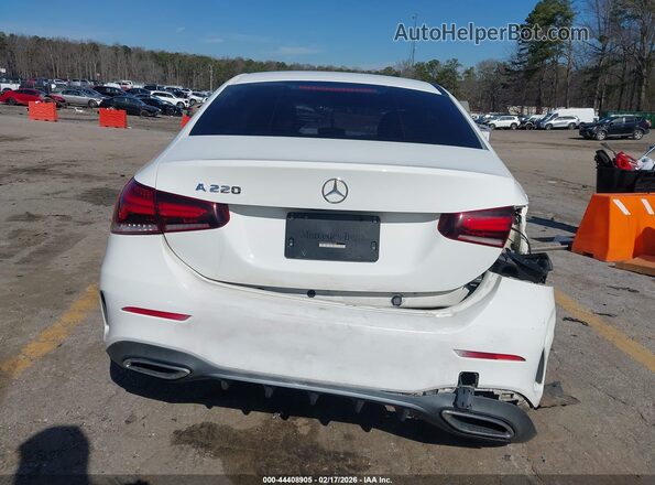W1K3G4EB0MJ269440 2021 MERCEDES-BENZ A 220 White 