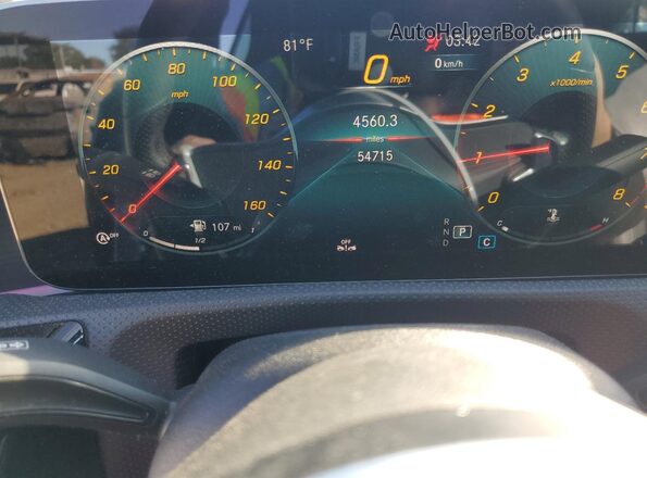 W1K3G4EB0MJ288120 2021 MERCEDES-BENZ A Gray Vista del cuadro de instrumentos