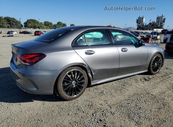W1K3G4EB0MJ288120 2021 MERCEDES-BENZ A Gray Trasero derecho