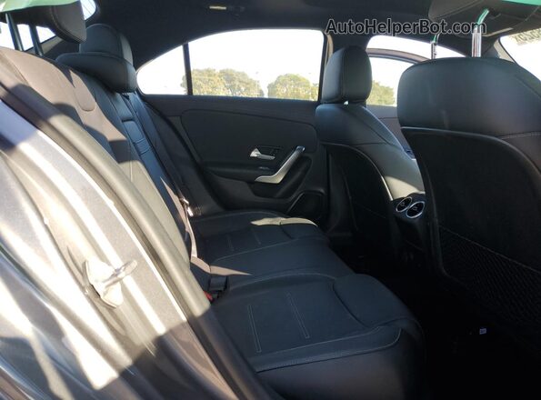 W1K3G4EB0MJ288120 2021 MERCEDES-BENZ A Gray Vista de los asientos traseros
