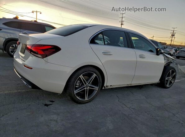W1K3G4EB1NJ337794 2022 MERCEDES-BENZ A White Trasero derecho