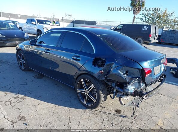 W1K3G4EB2MJ255040 2021 MERCEDES-BENZ A 220 Dark Blue Задняя левая четверть