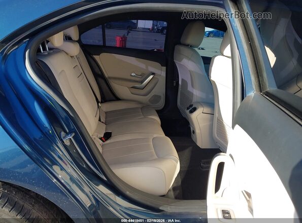 W1K3G4EB2MJ255040 2021 MERCEDES-BENZ A 220 Dark Blue Вид наклейки с VIN-кодом