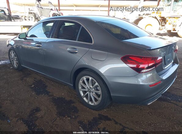 W1K3G4EB2MJ263817 2021 MERCEDES-BENZ A 220 Gray Задня ліва чверть