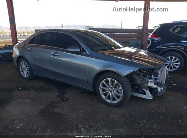 W1K3G4EB2MJ263817 2021 MERCEDES-BENZ A 220 Gray Панорамний вид салону 360°