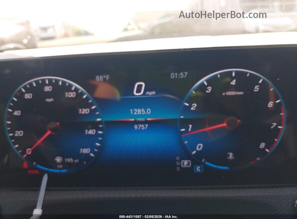 W1K3G4EB2NJ377771 2022 MERCEDES-BENZ A 220 Black Հետևի նստատեղերի տեսք