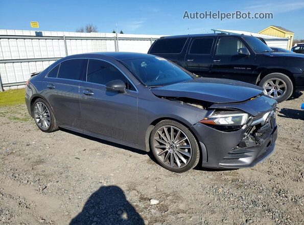 W1K3G4EB3MJ255967 2021 MERCEDES-BENZ A Gray Передня права чверть
