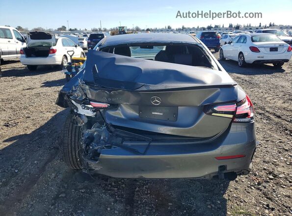 W1K3G4EB3MJ255967 2021 MERCEDES-BENZ A Gray Вид ззаду
